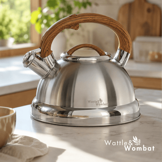 Wattle&Wombat™ The Ritual Kettle | Non-Toxic Stainless Steel