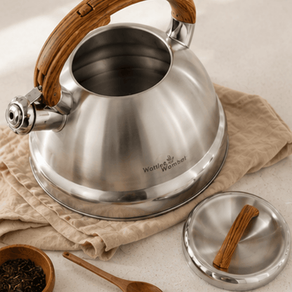 Wattle&Wombat™ The Ritual Kettle | Non-Toxic Stainless Steel