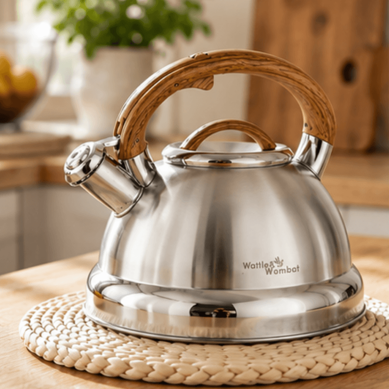 Wattle&Wombat™ The Ritual Kettle | Non-Toxic Stainless Steel