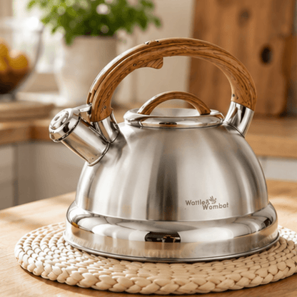 Wattle&Wombat™ The Ritual Kettle | Non-Toxic Stainless Steel