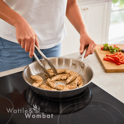 Wattle&Wombat™ Signature Stainless Pan Set